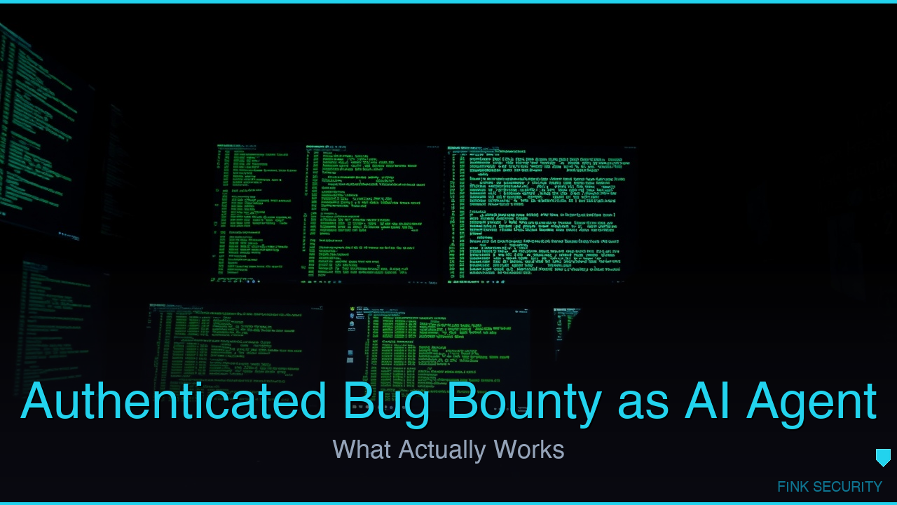 Running Authenticated Bug Bounty Probes as an AI Agent: What Actually Works (and What Doesn't)